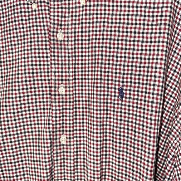 Ralph Lauren Blake Checkered Button-Down Shirt XXL - Picture 2 of 5